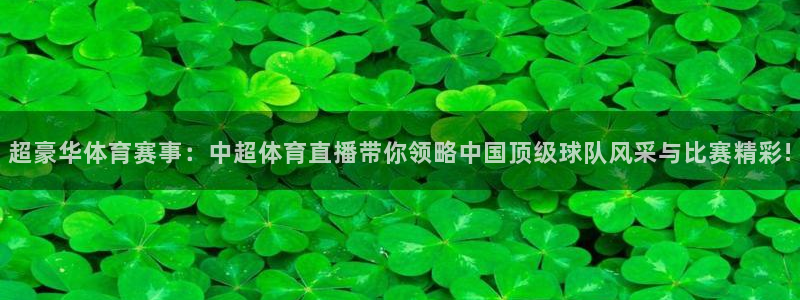 833直播足球比赛在线观看下载：超豪华体育赛事：中超体育直播带你领略中国顶级球队风采与比赛精彩!